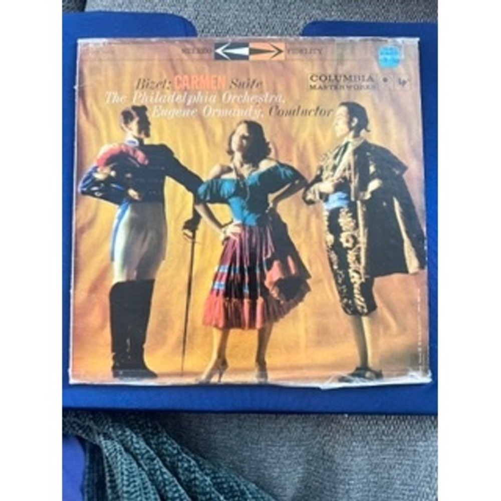 Bizet Carmen Suite Eugene Ormandy Philadelphia Orchestra Columbia Vinyl MS 6051